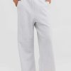 Women Ortc Loungewear | Isla Track Pants White Marle